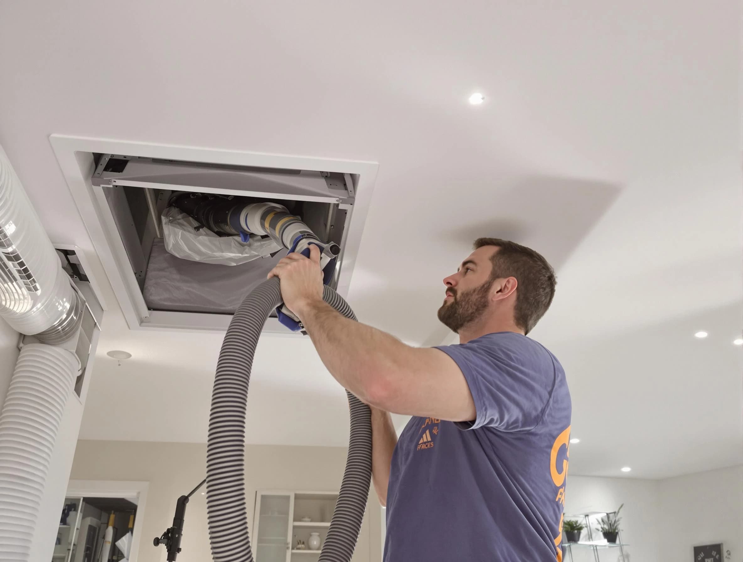 Precision indoor duct cleaning by Johnstown Air Duct Cleaning in Johnstown