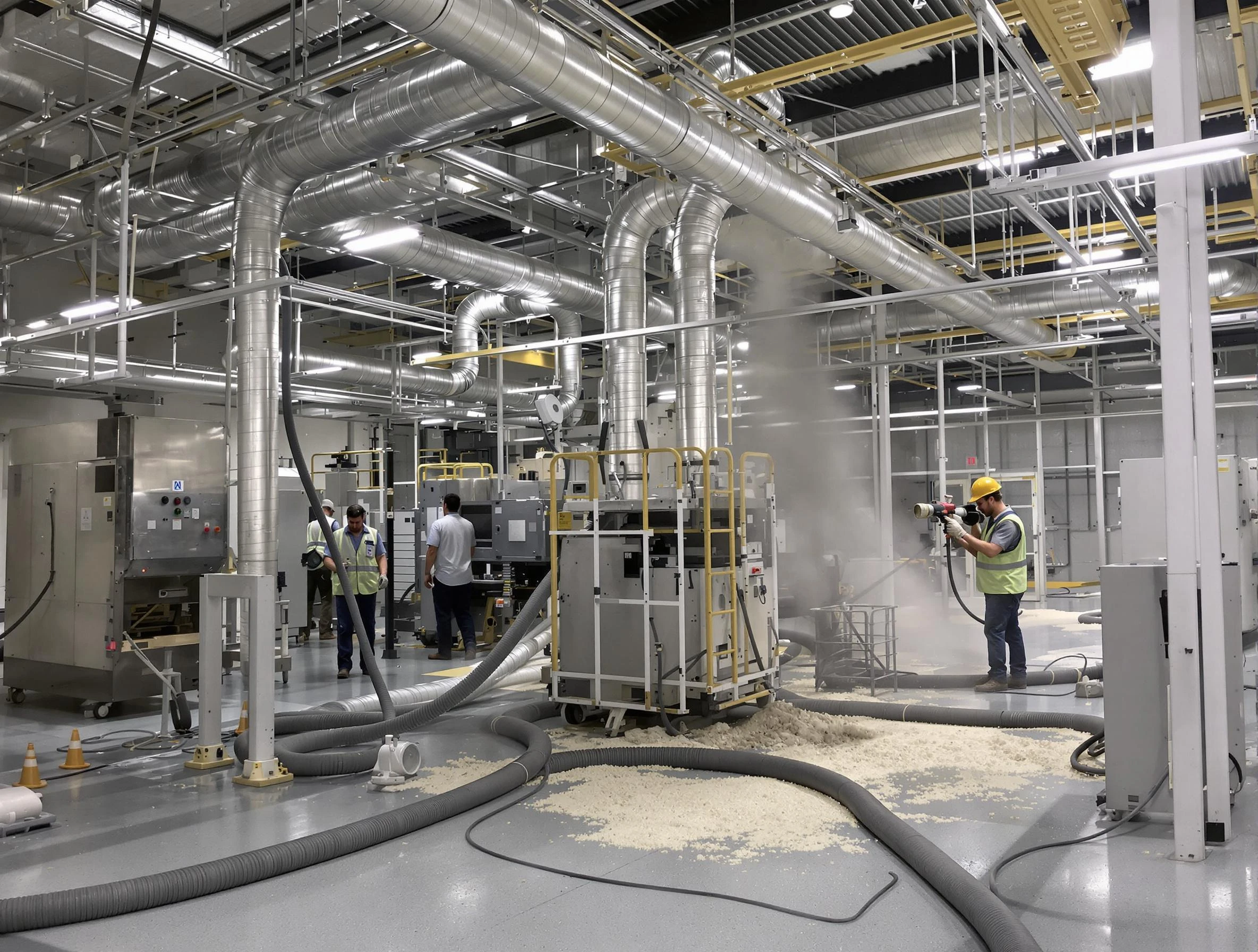 Heavy-duty industrial duct cleaning by Johnstown Air Duct Cleaning in Johnstown