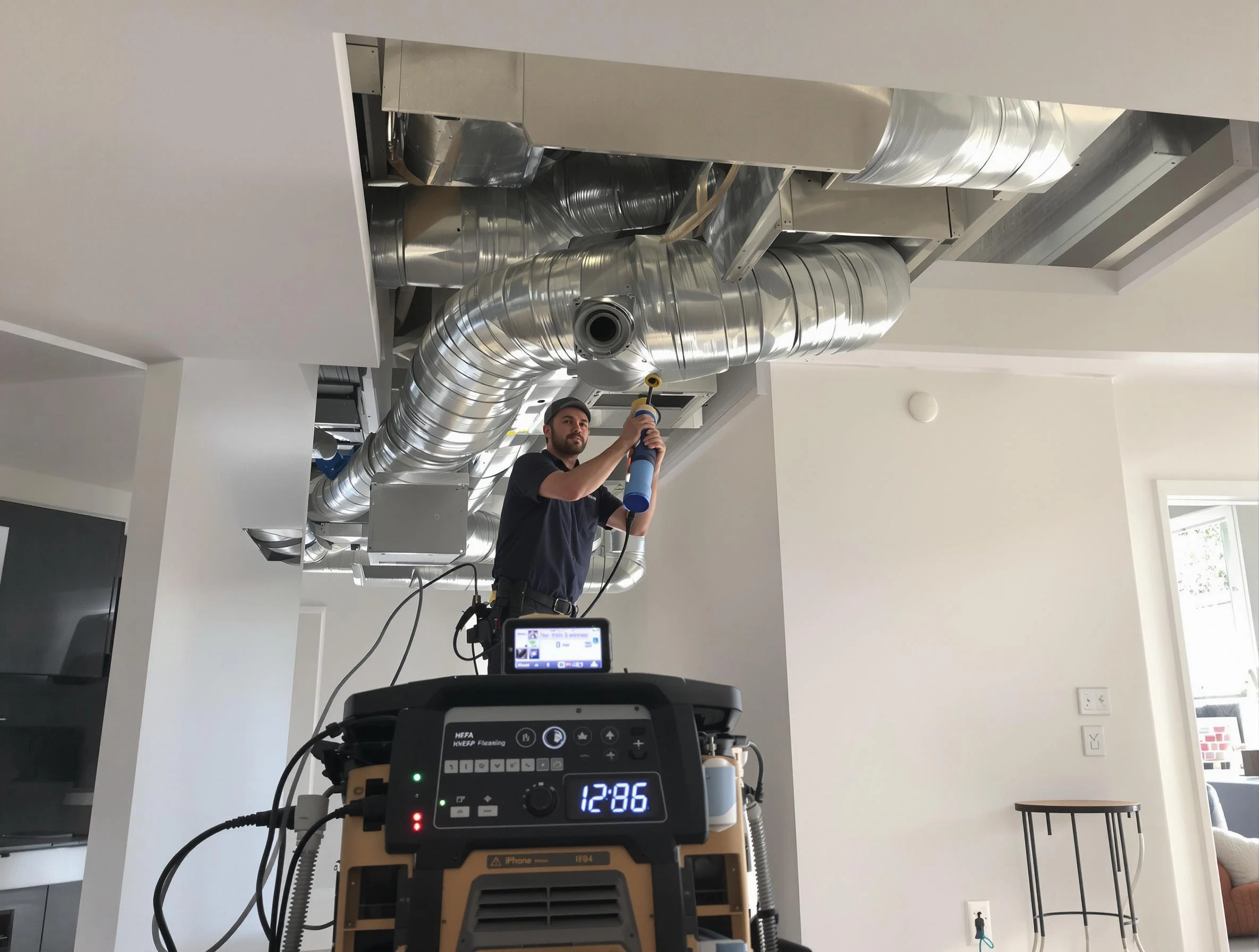 Advanced pure air duct cleaning by Johnstown Air Duct Cleaning in Johnstown